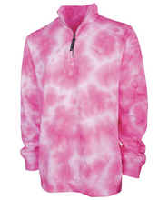 Load image into Gallery viewer, PINK Tie Dye Charles River Pullover
