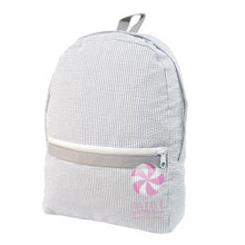 Load image into Gallery viewer, LARGE SEERSUCKER BACKPACK