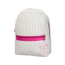 Load image into Gallery viewer, LARGE SEERSUCKER BACKPACK