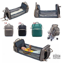 Load image into Gallery viewer, Bassinet Diaper Bag Backpack
