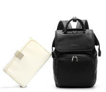 Load image into Gallery viewer, Faux Leather Diaper Bag Backpacks
