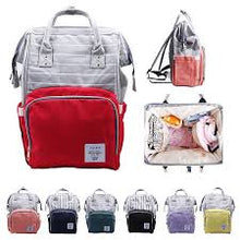 Load image into Gallery viewer, Multi-color/Printed Diaper Bag Back Pack
